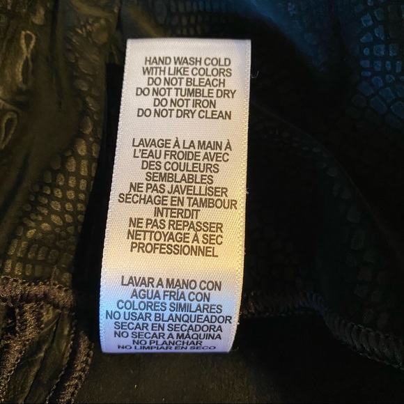 NEW Good American The Croc Exec Faux Leather Pants NWT - Picture 12 of 14